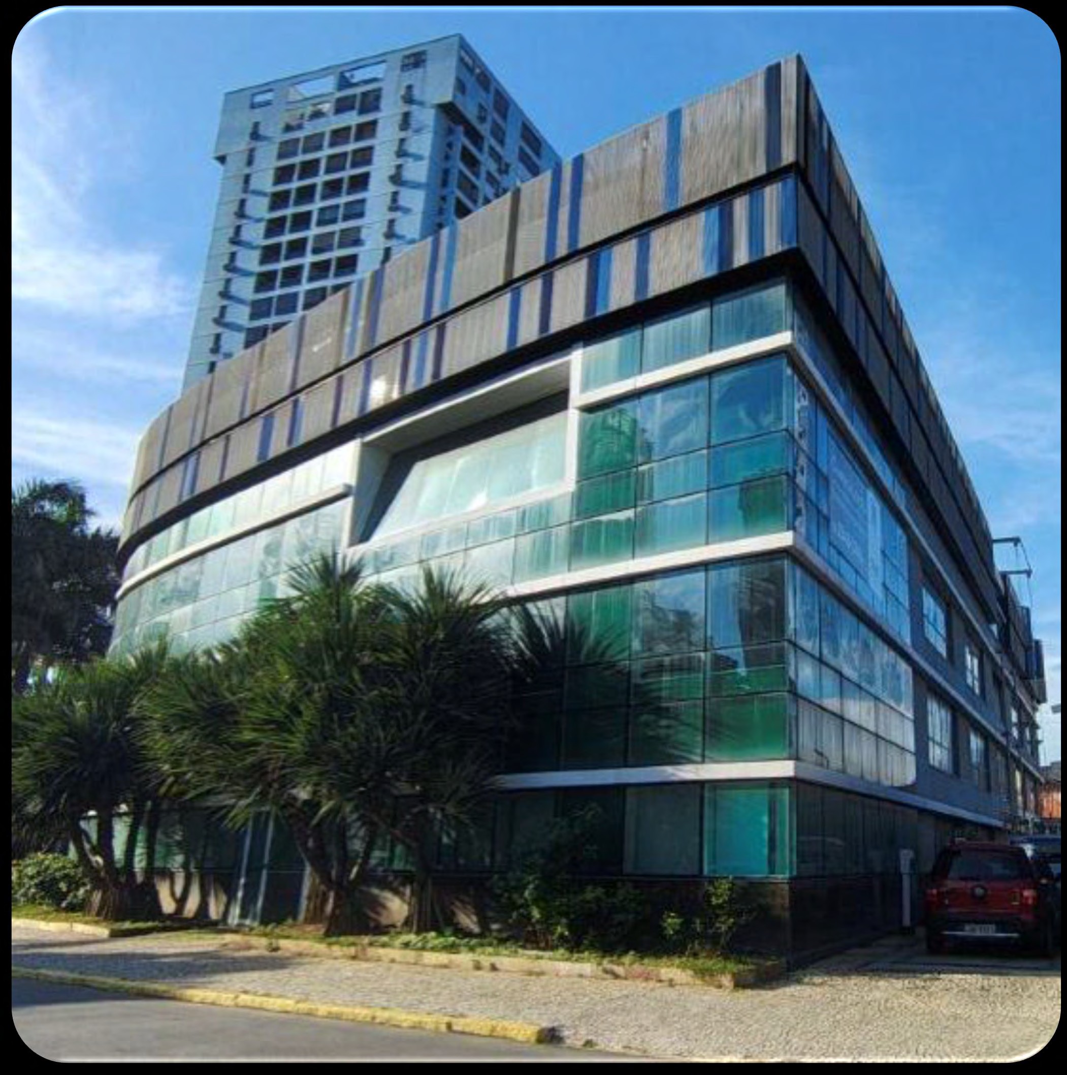 Fachada atual do edifício