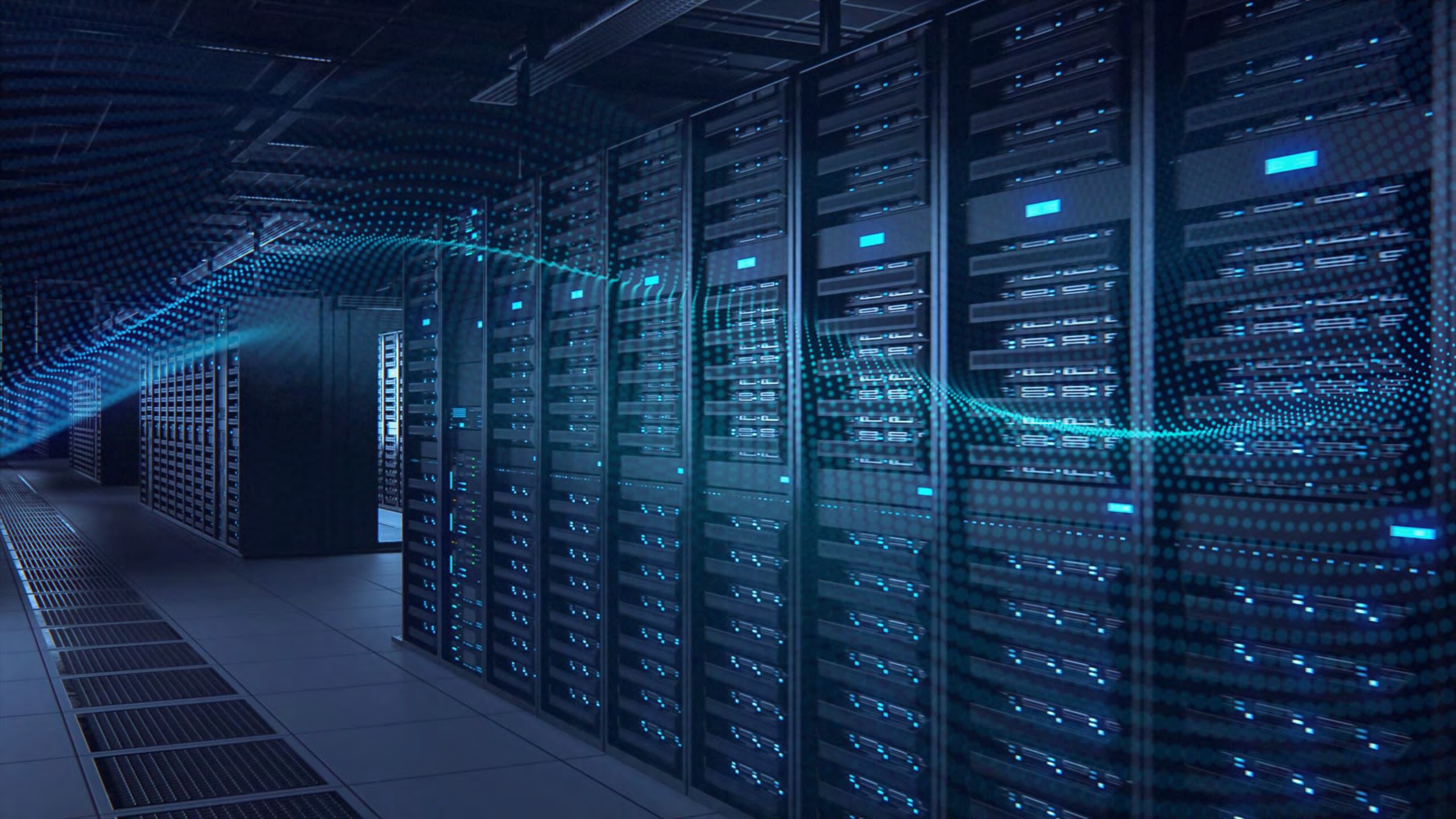 Corredor de data center