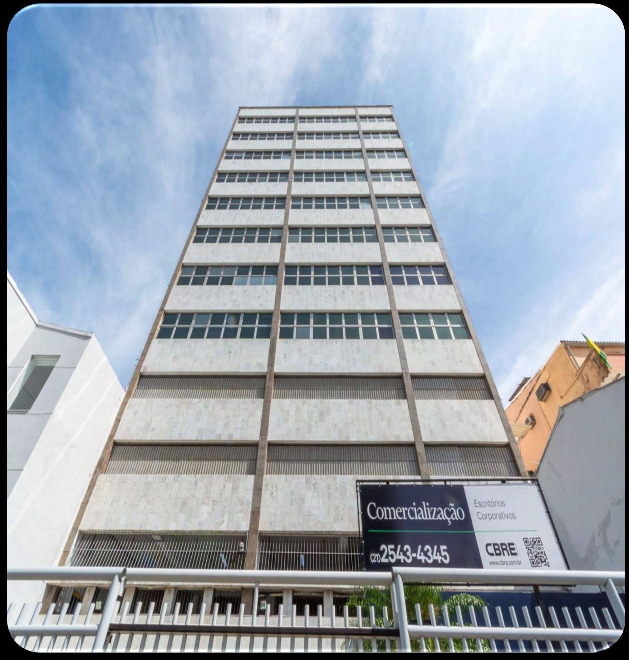 Fachada atual do edifício